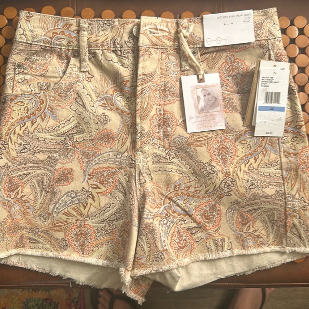 NWT Jessica Simpson Wild Paisley Shorts